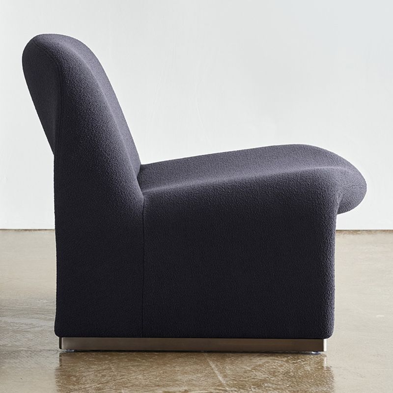 Scandinavian Accent Room Chair 24.8" Wide Fabric Lounge Accent Chair