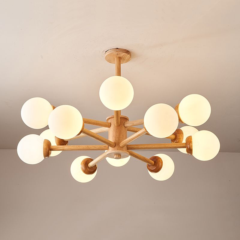 Globe Chandelier Pendant Light Modern Multi-Head Chandelier Lamps Fixtures for Living Room