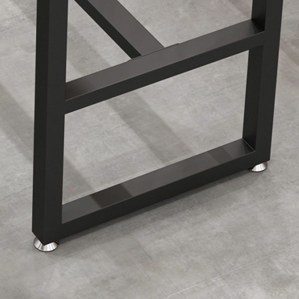 Industrial Sintered Stone Bar Table Rectangle Dining Table for Kitchen Living Room