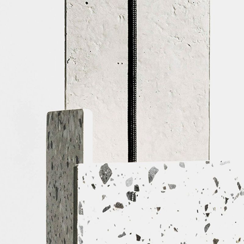 Pendant le pendentif de ciment de ciment Geométrique suspendu géométrique moderne pour la cuisine