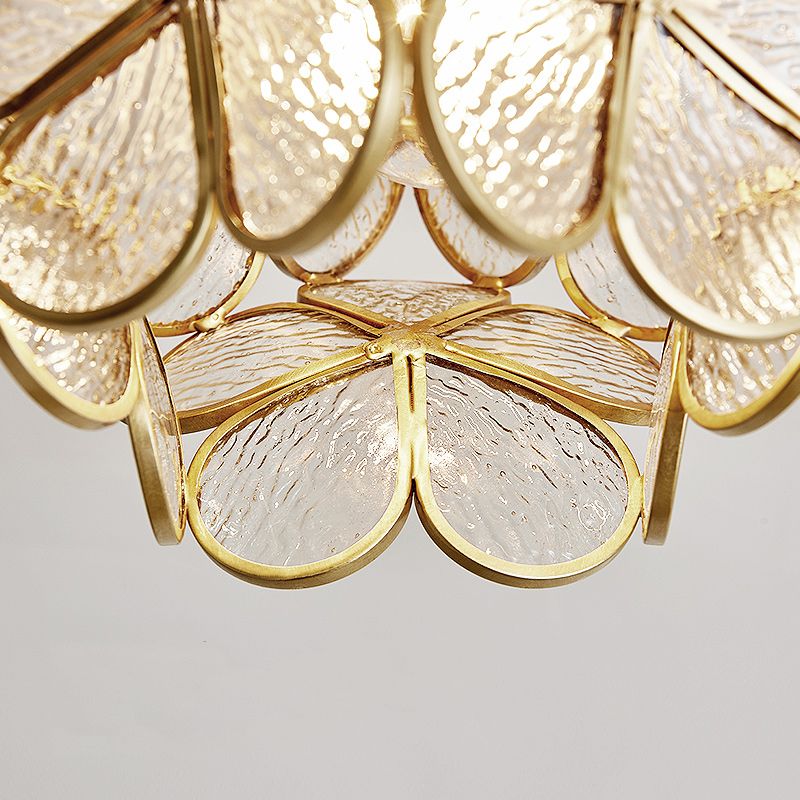 1 Light Unique Glass Wall Light Modern Style Wall Mount Light Fixture