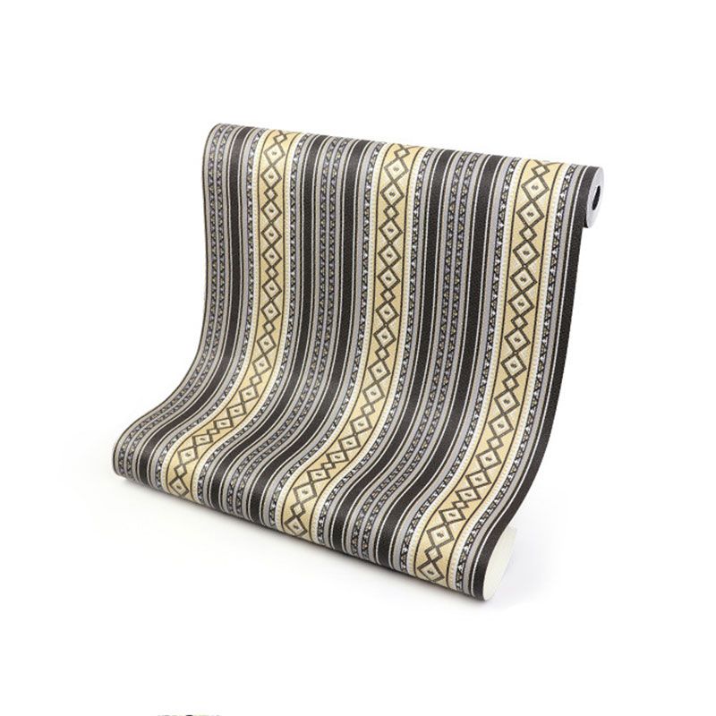 Vintage Wall Covering Simple Stripe Non-Pasted Wallpaper Roll, 57.1 sq ft.