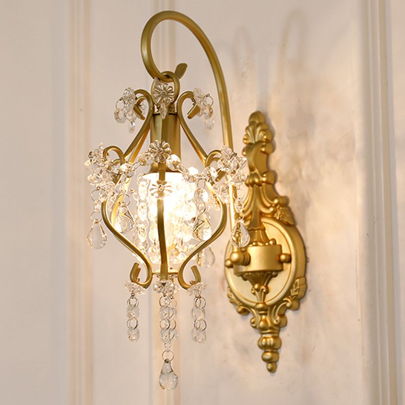 Nordic Style Crystal Vanity Light Geometry Shape Vanity Lamp for Shower Room