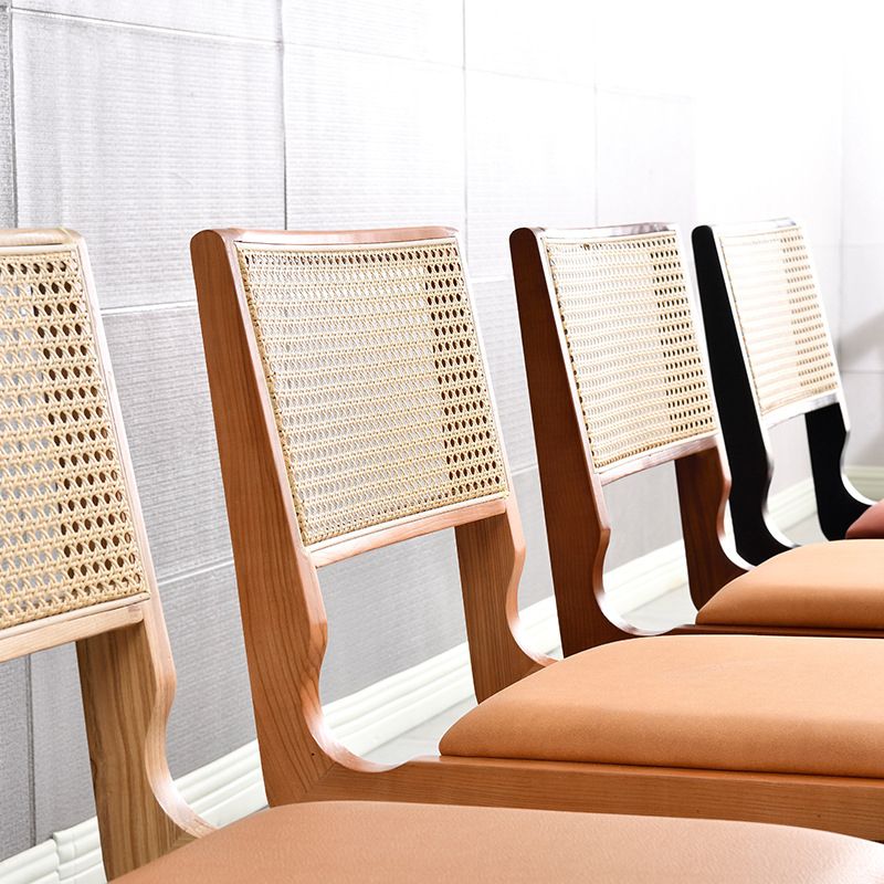 Dining Room Contemporary Dining Chair Home Wood Armless Dining Chair