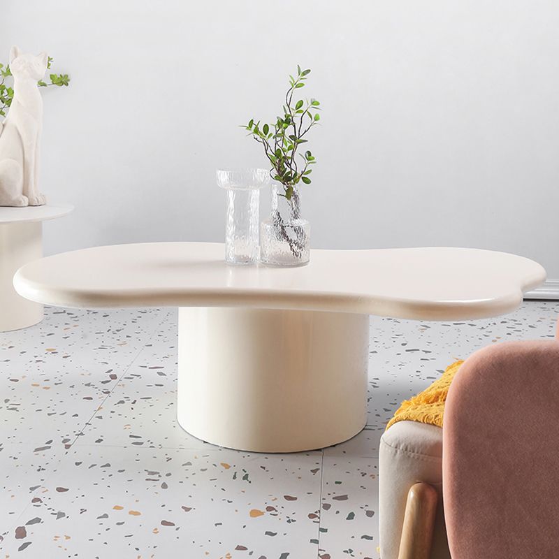 15.75" Tall Scandinavian Style Coffee Cocktail Table Solid Wood Coffee Table