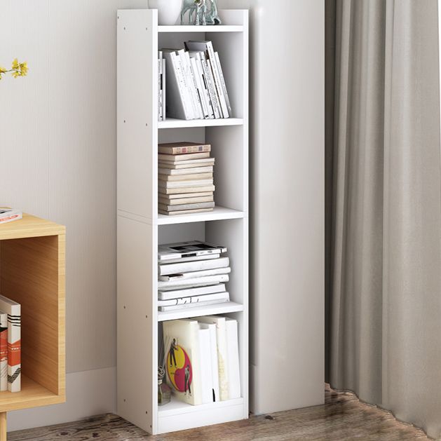 Closed Wooden Bookshelf Modern Minimalist Home Corner Bookcase