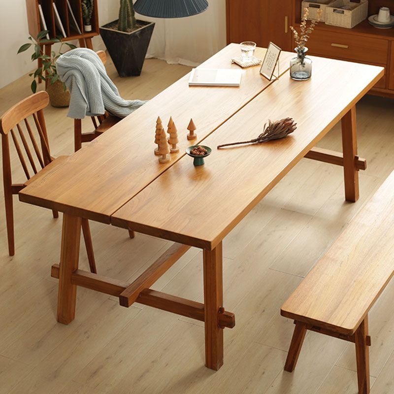 Simplicity Style Dining Table Rectangle Table for Home Kitchen