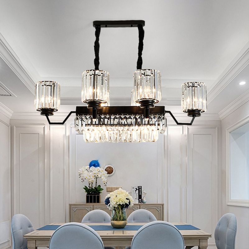 Cilindro restaurante isla lámpara liviana