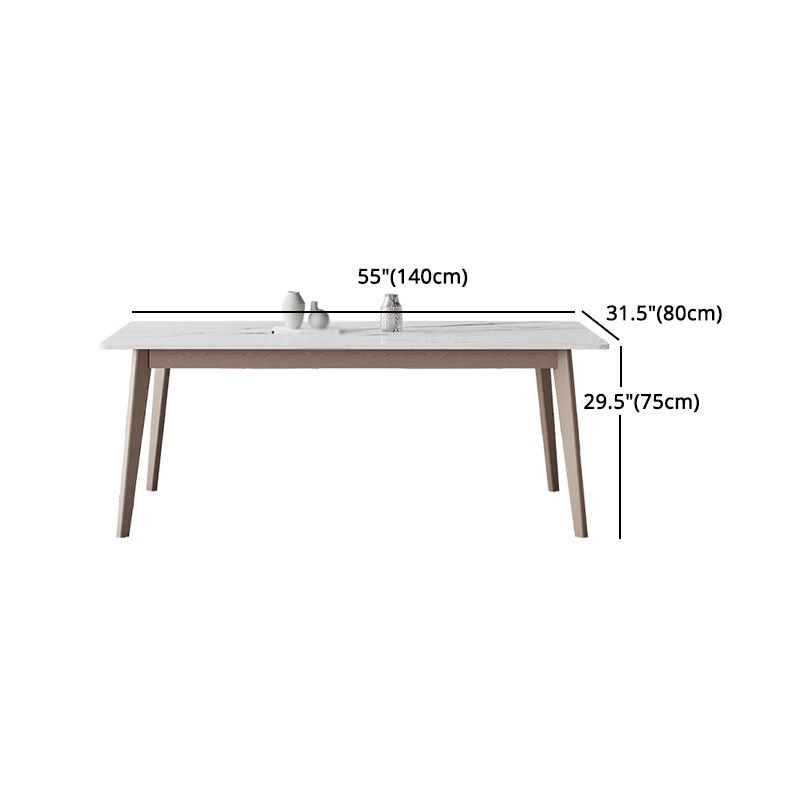 1/2/5/7 Pcs Sintered Stone Dining Room Set Table Furniture Set for Home