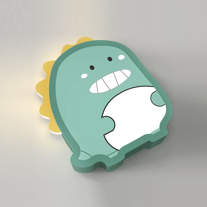 Lampada da parete per bambini con funce a led animalette di cartoni animati