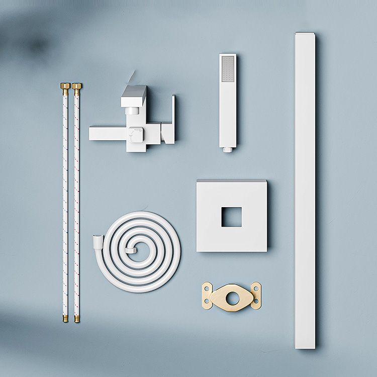 Modern High Arc Bathtub Faucet Metal Single Handle Tub Faucet Trim