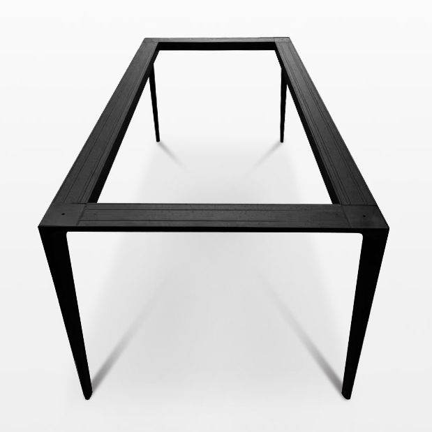 Contemporary Dining Table Set 1/4/5/7 Pcs Rectangle Dining Table with Armless Chairs