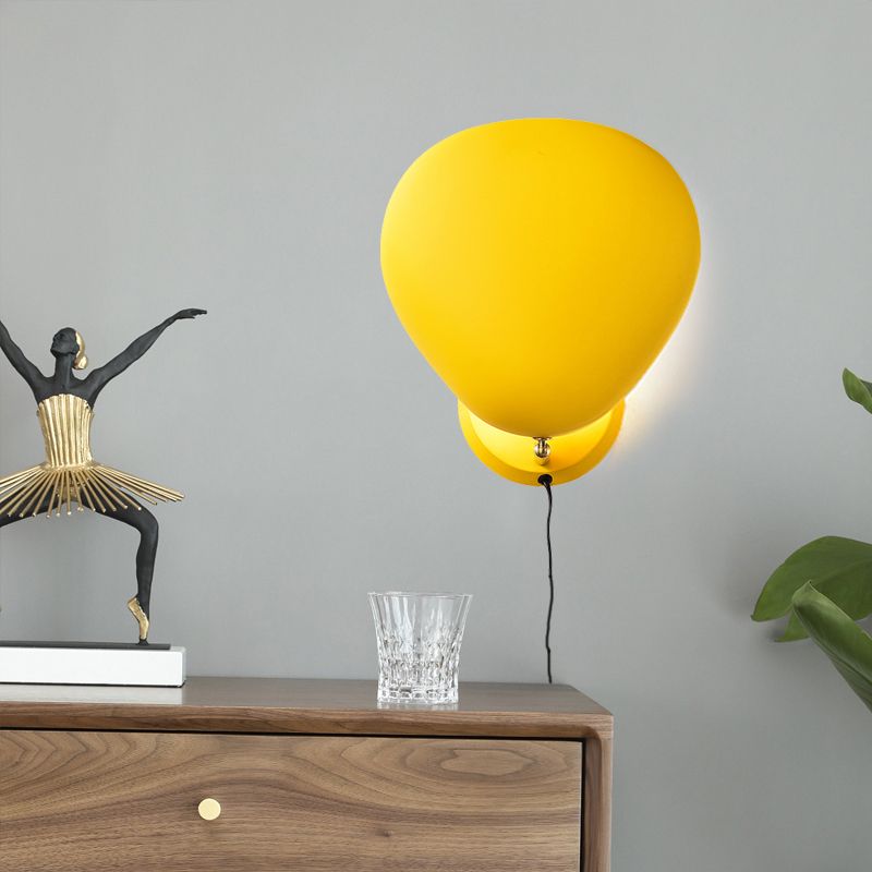 Metal Sphere Shape Wall Lights Modern Style 1 Head sconce light for Hallway