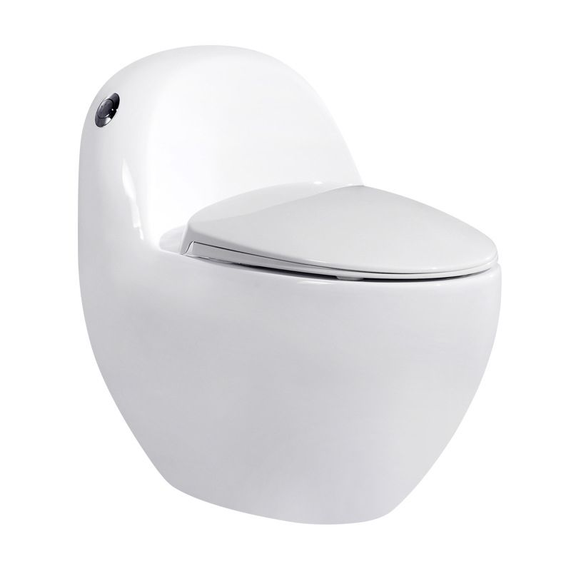 Modern White Siphon Jet Urine Toilet Wall Hung Toilet Bowl with Toilet Seat