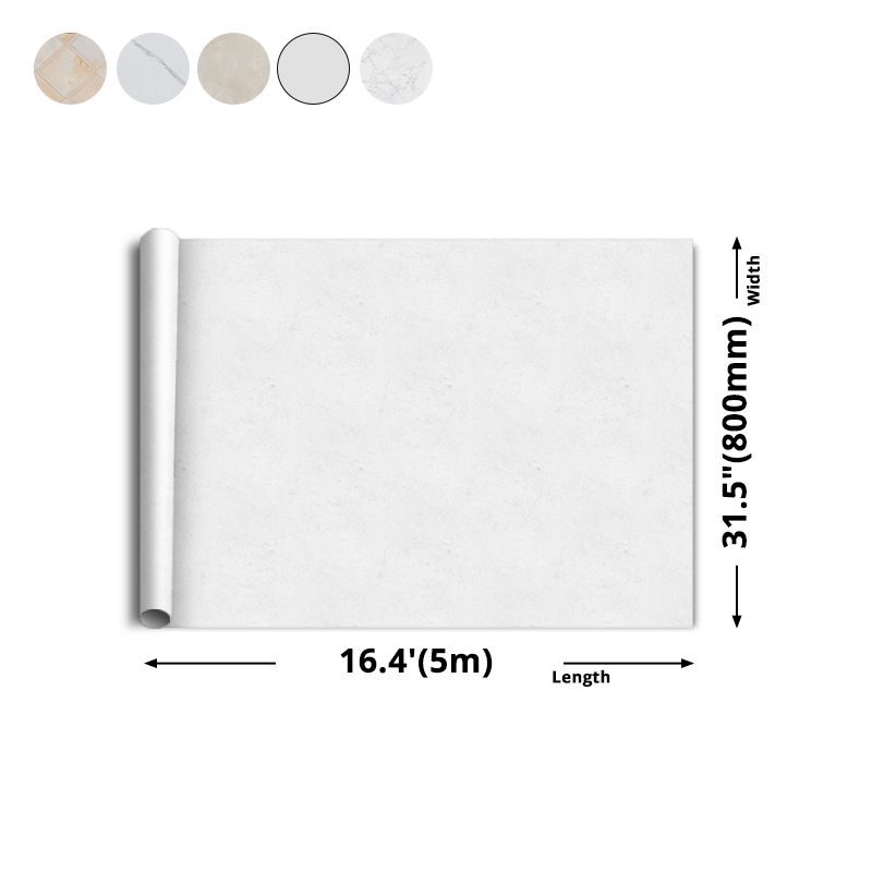 Modern Backsplash Wall Tile PVC Rectangular Self Adhesive Wallpaper for Bathroom