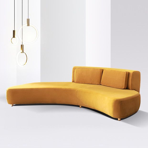 Contemporary Stationary Fabric Living Room Seating Armless Sofa