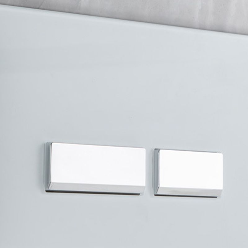 Contemporary Wall Mount Toilet Bowl Concealed Tank Urine Toilet for Bathroom