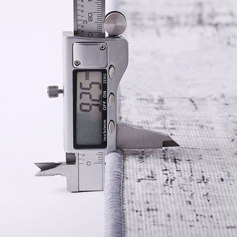 Gray Industrial Rug Blending Modern Rug Non-Slip Backing Rug for Living Room