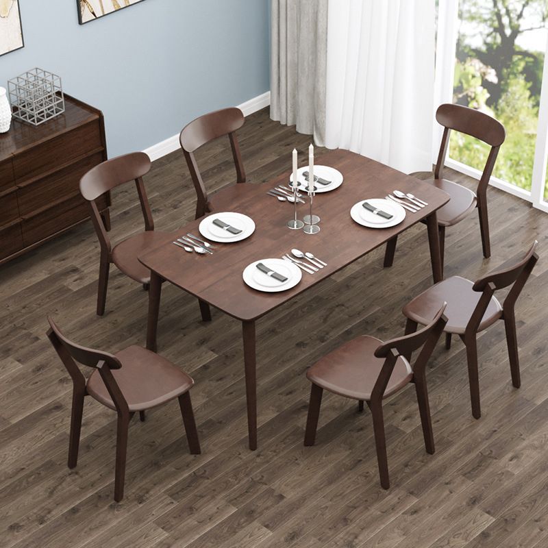 Chaises d'appoint contemporaines en bois pour pièce intérieure et extérieure, chaise à dossier ouvert