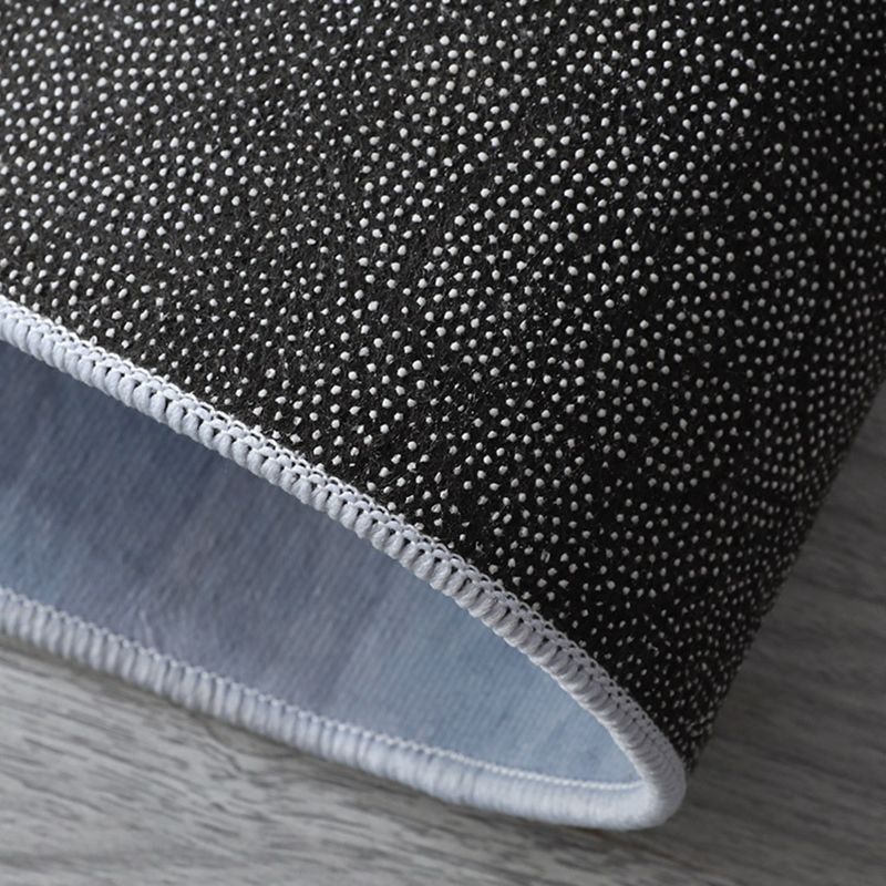 Pink Line Rug Polyester Simple Indoor Rug Stain Resistant Rug for Living Room