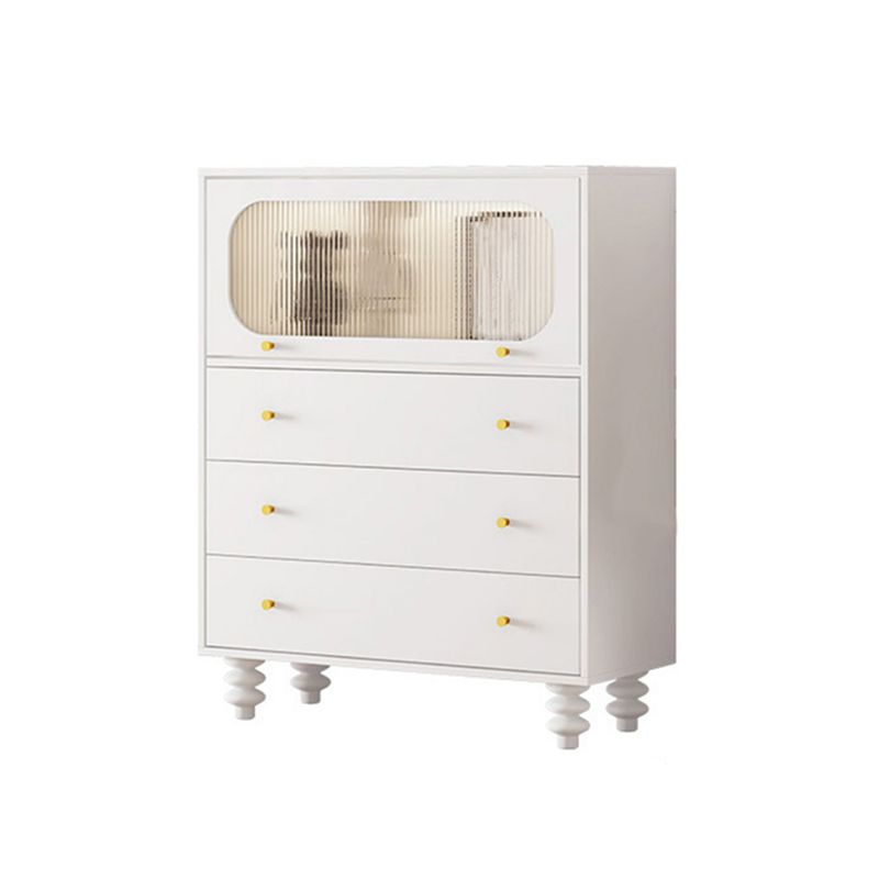 Classic Glam Storage Chest Dresser Wooden Dresser with 3 Drawers