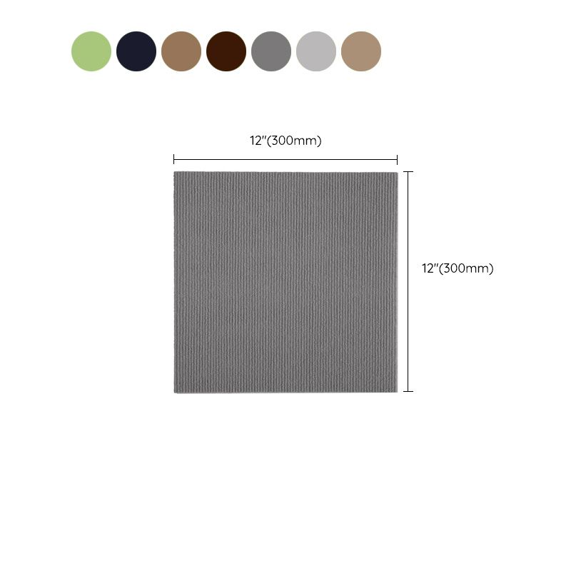 Modern Loose Lay Carpet Tile Checkered Carpet Floor Tile for Living Room