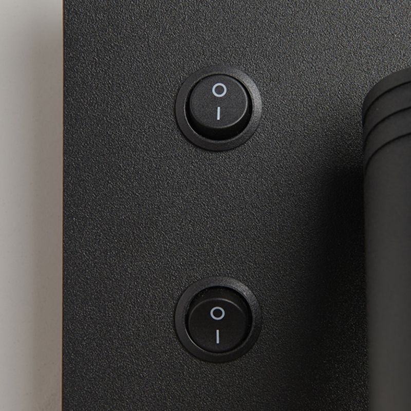 Zeitgenössische Leselampe Einfachheit Wandleuchte mit Metallschatten für Schlafzimmer