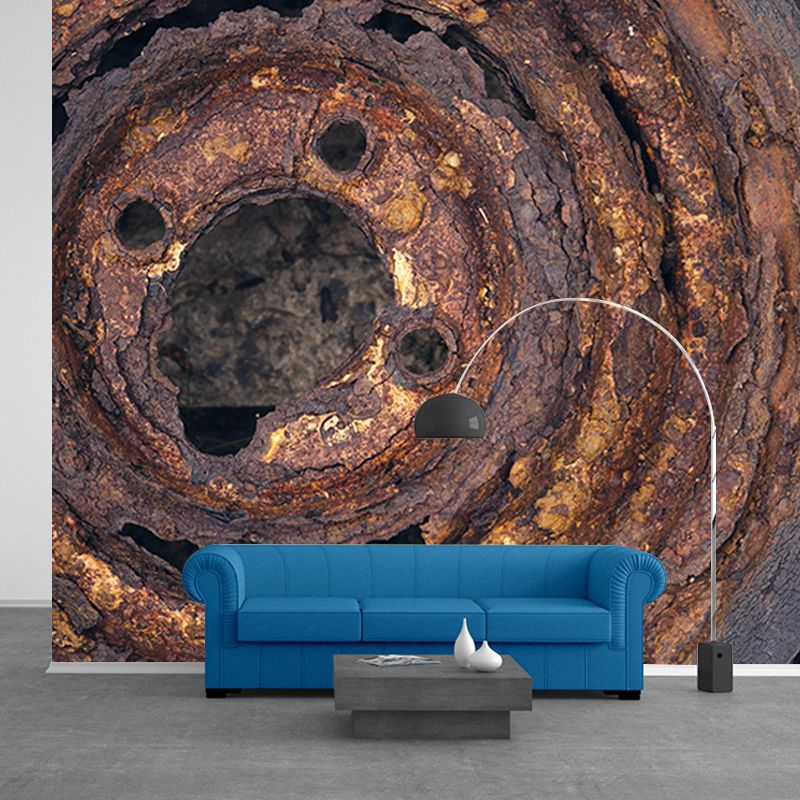 Metal Environment Friendly Decorative Mural Industrial Style Metal Wall Mural