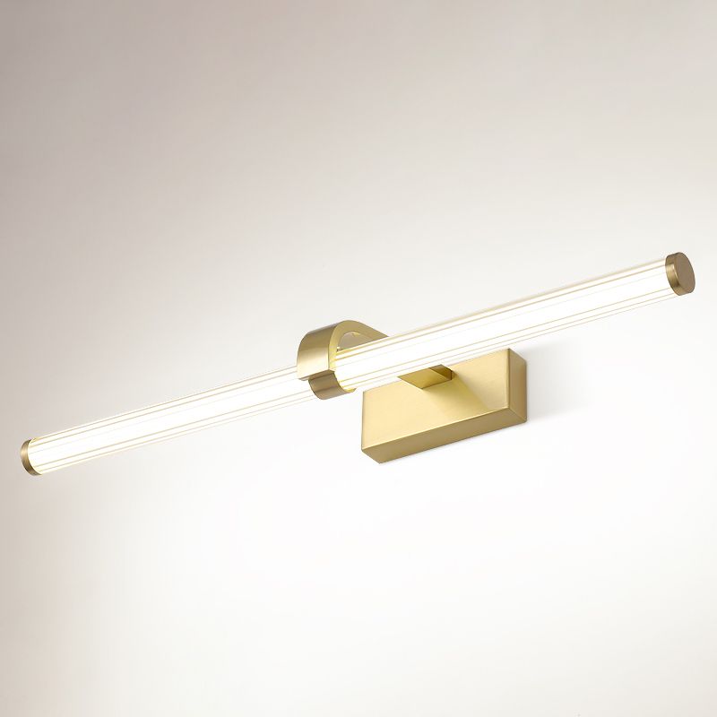 Luci da vanità LED a LED a specchio moderno con ombra acrilica