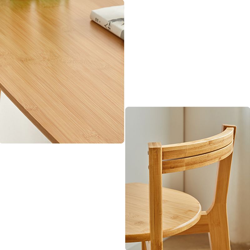 Taburete de bar contemporáneo de madera maciza Taburetes de bar de interior con asiento y reposapiés de madera