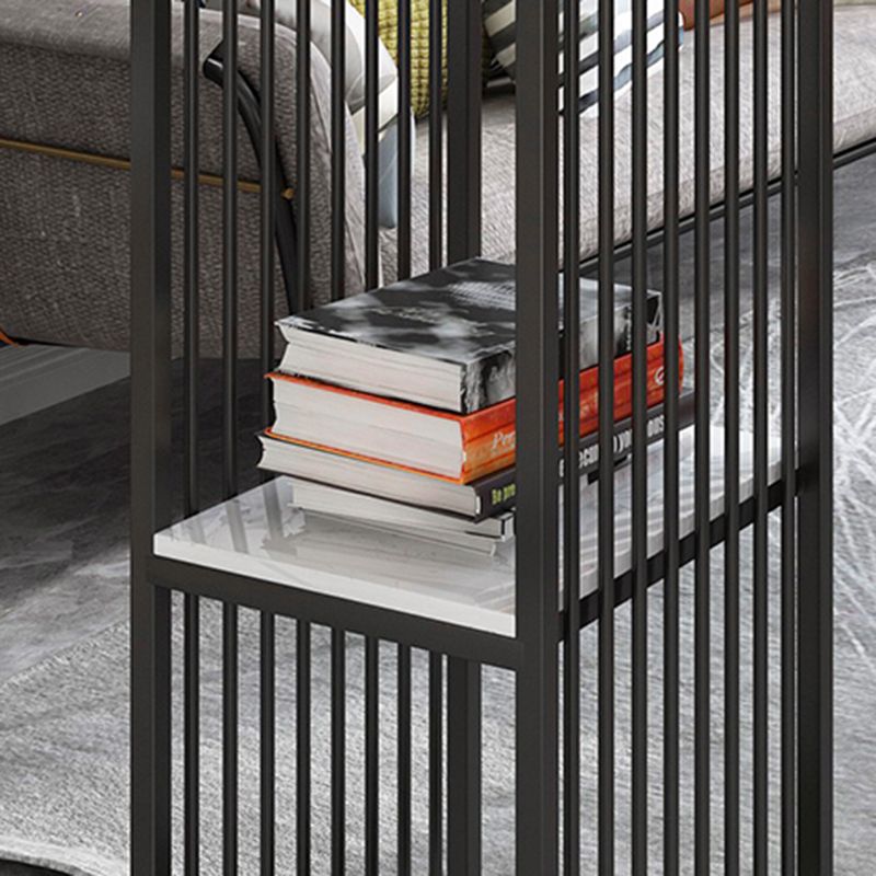 Modern Bar Bistro Set 1/2/3 Pieces Stone Rectangle Bar table with Upholstered Stools