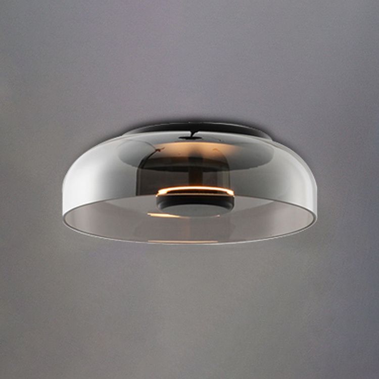 Plafonnier encastré à LED Bowl Luminaire encastré d'entrée en verre moderne