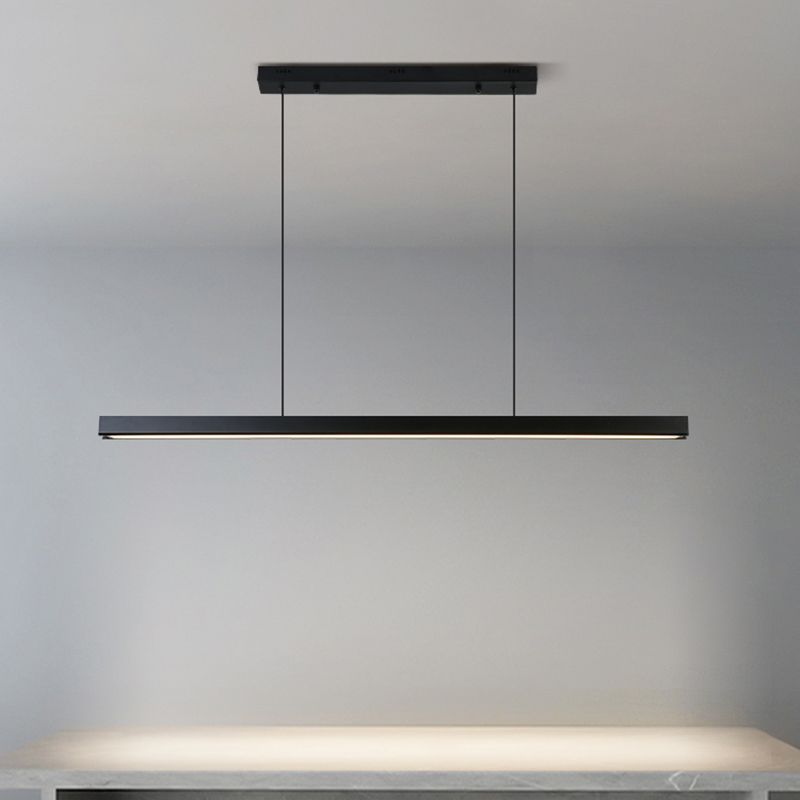 Mew Modern Island Lighting Linear 1-Light LED Pendant Lights for Dining Room