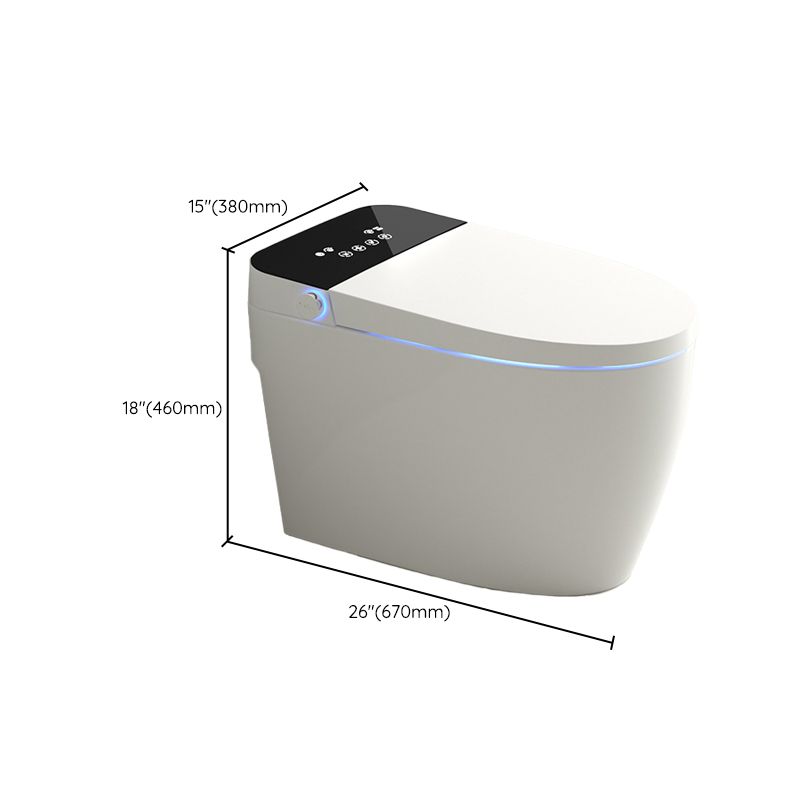 Modern Porcelain Toilet Bowl Floor Mounted All-In-One Urine Toilet