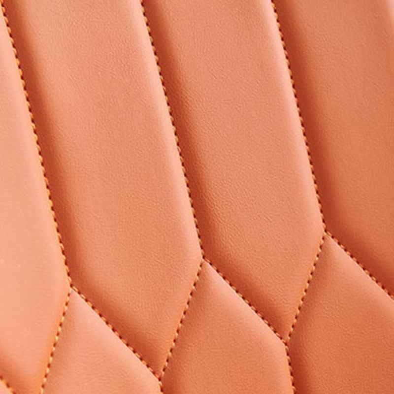 Leather Dining Side Chair Scandinavian Design Arm Solid Back Dining Side Chairs