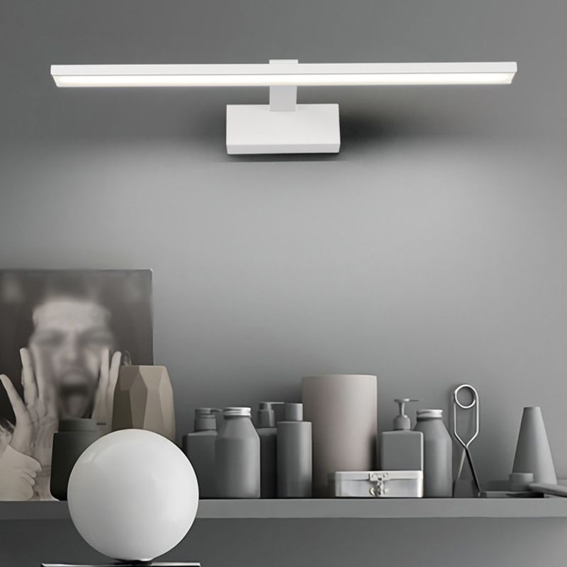 Modern Style Linear Wall Lighting Aluminum Wall Mirror Mounted Light Fixture