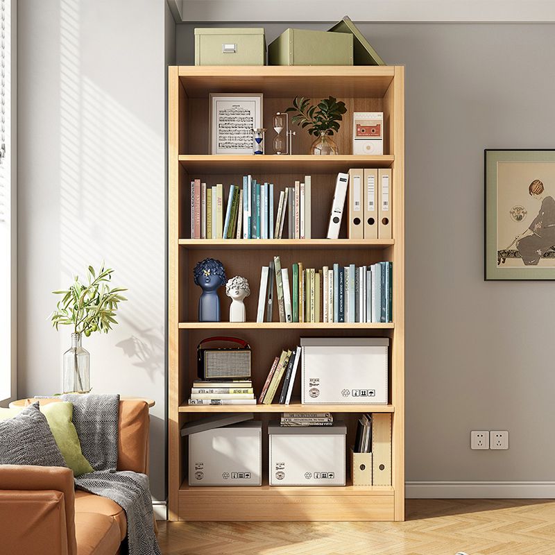 Scandinavian Shelf Bookcase Engineered Wood Bookcase for Office