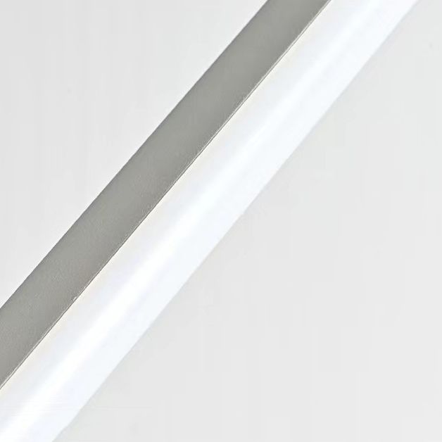 Metal Linear Shape Wall Light Modern Single Light Wall Mount Fixtures