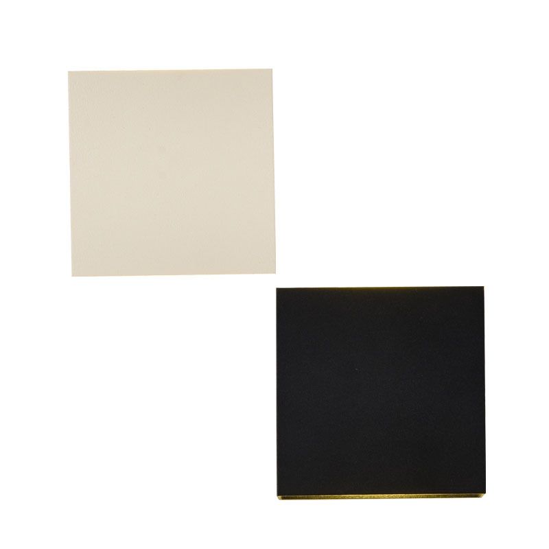 Luz de pared de aluminio de 2 luces Cubo moderno 4 "Amplio de pared de ancho para sala de estar