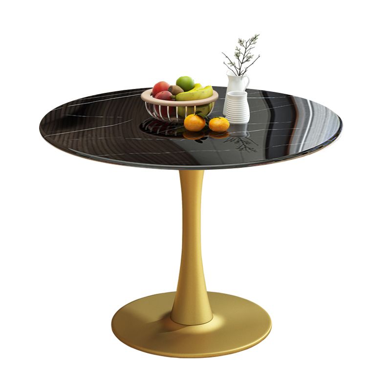 29.5''H Luxury Scratch Resistant Marble Table Round Table for Home