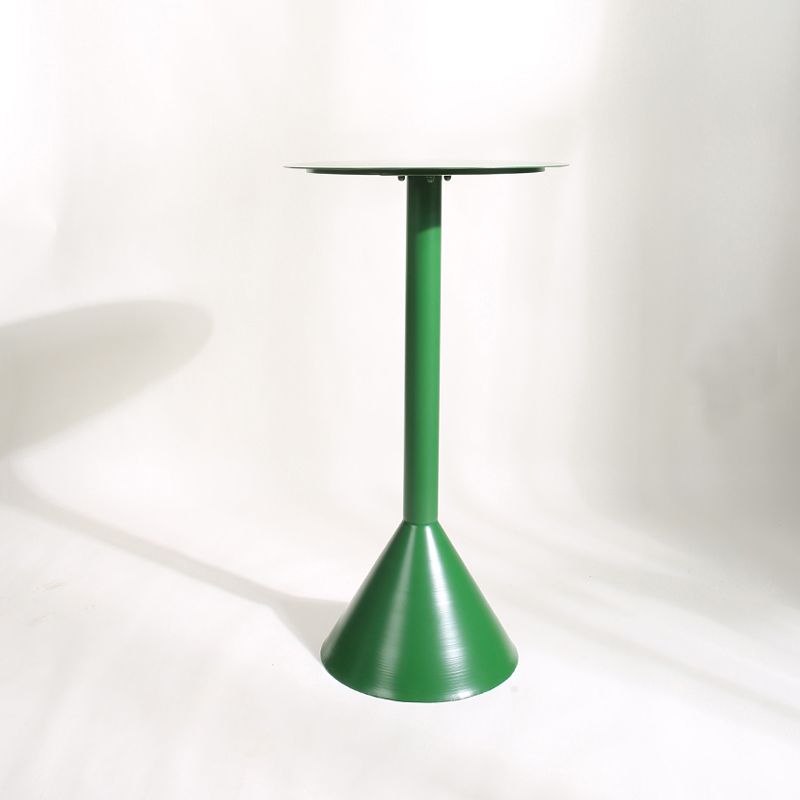 Modern Metal Pub Table Set 1/2 Pieces Round Counter Table for Dining Room