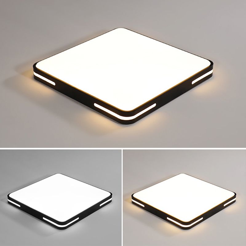 Modern Minimalist Style Flush Mount Light Fixture Acrylic Flush Mount Light for Living Room