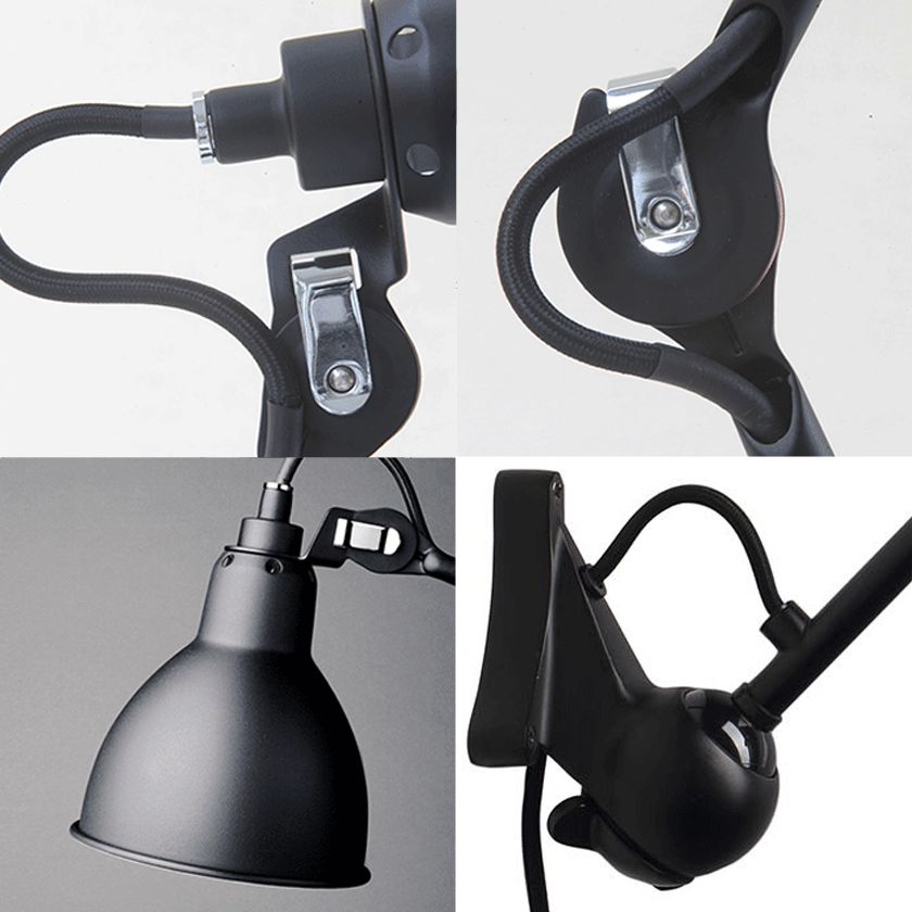 Swing Arm Wall Lamp Industrial Style 1 Light Sconce Light Fixture for Hotel Corridor