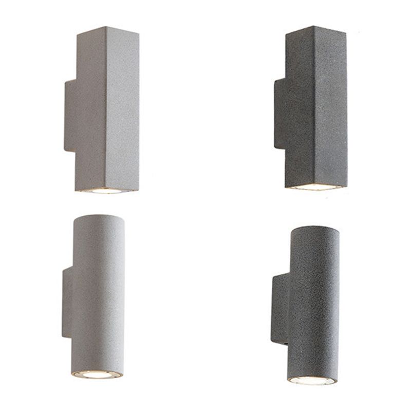 Modern Sconce Light Fixture Stone 2-light Sconce for Outdoor