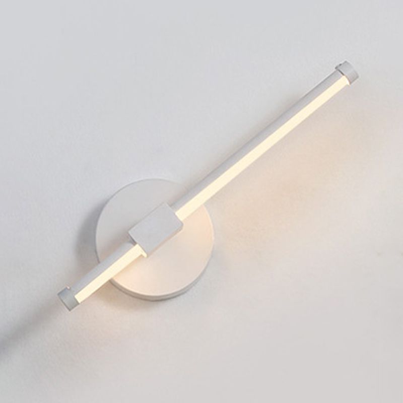 Strip Shape Wall Lighting Modern Style Metal 1 Lights Sconce Lamp for Living Room