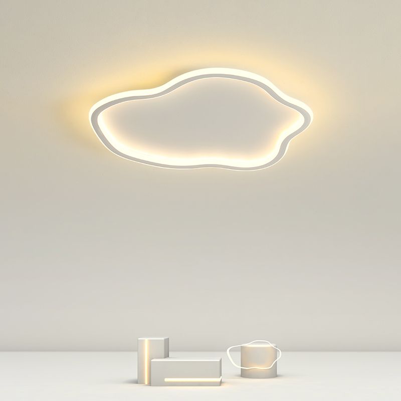 Géométrique 1 lumière LED encastré métal moderne encastré chambre à coucher lumière