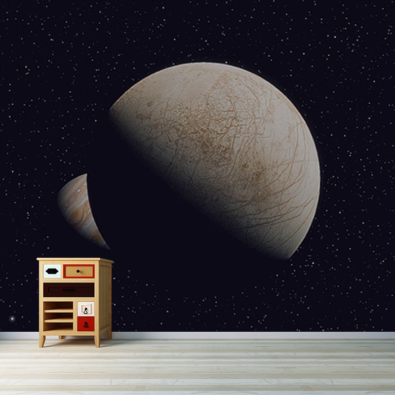 Mildew Resistant Environment Friendly Universe Wallpaper Indoor Wall Mural