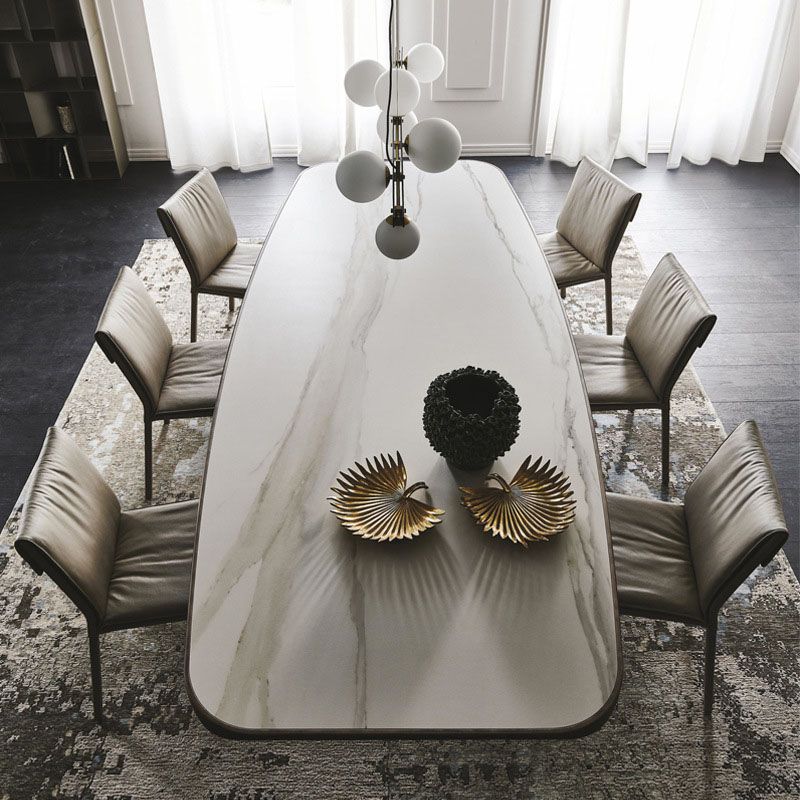 Modern Chairs Dining Armless Chair with Metal Legs for Kitchen