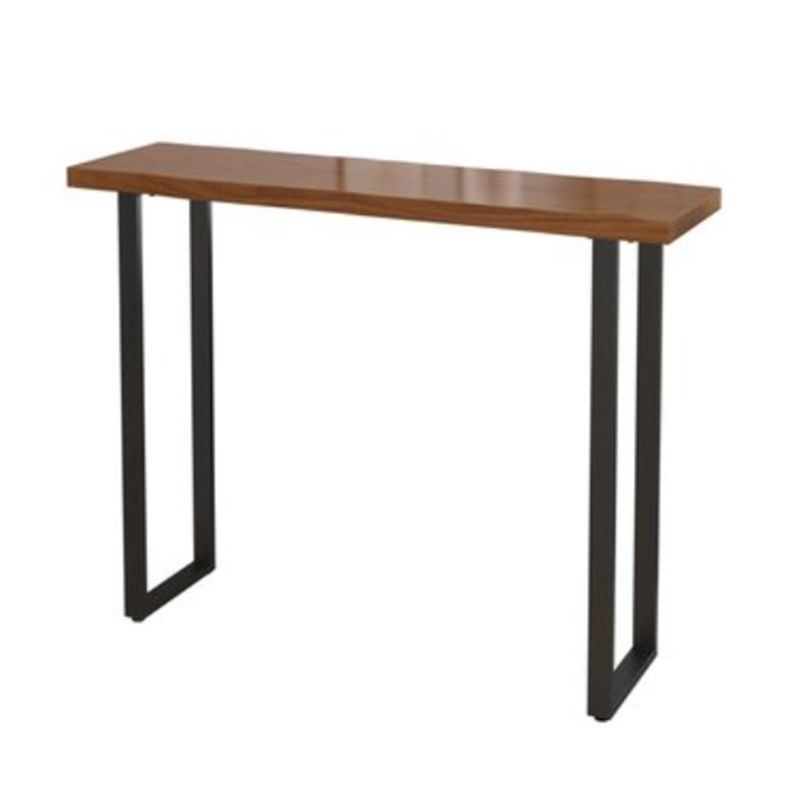 Industrial Solid Wood Counter Set 1/2/3 Pieces Living Room Bar Stool and Table Set