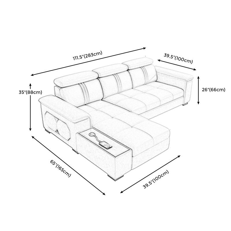 Silve Faux Leather High Back Pillow Top Arm Sofa/Sectional with Stain-Resistant